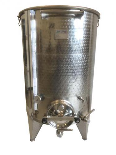SPECIAL ORDER ITEM - Marchisio Jacketed Variable Capacity Stainless Tank without Accessories - 263 gallons - 1000 liters - 1.5