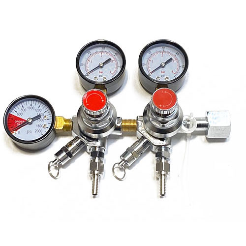 Two In One - Double Economy Regulator - 0-60 PSI 