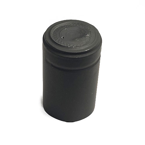 Black Matte Capsule for MARASCA & DORICA - PVC Heat Shrink Sleeve - 33 mm - Single