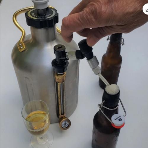 Picnic Tap 2.1 with Cheap 'n Cheer Bottle Filler - Faucet and Bottle Filler in One