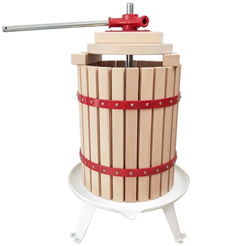 Mini Wine or Apple Press - 4.75 gal - Wood Basket -  IN BOX, ASSEMBLY REQUIRED