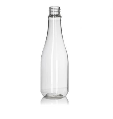 Sample Bottle for Wine Testing - 8 oz PET Plastic - Screw Cap Sold Separately