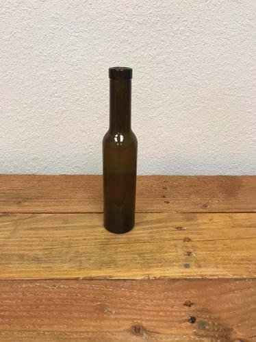 200 mL Olive Oil or Vinegar Bottles, Antique Green, Cork Finish - Case of 12