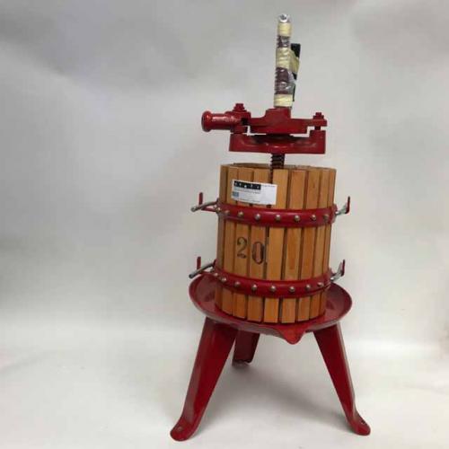 UNAVAILABLE WITH UNKNOWN ETA - #20 Grape Wine Press 8x12 (2 1/2 gallon)