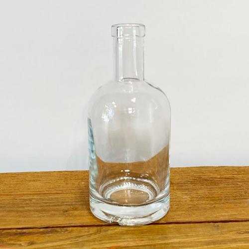 375 mL Tortuga Spirit Bottles, Flint Clear, Cork Finish - Single (NO CASE)