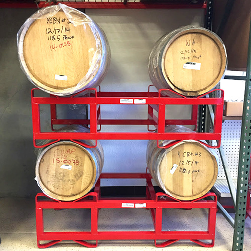 CLOSEOUT - Barrel Rack - Holds Two 30 Gallon Barrels