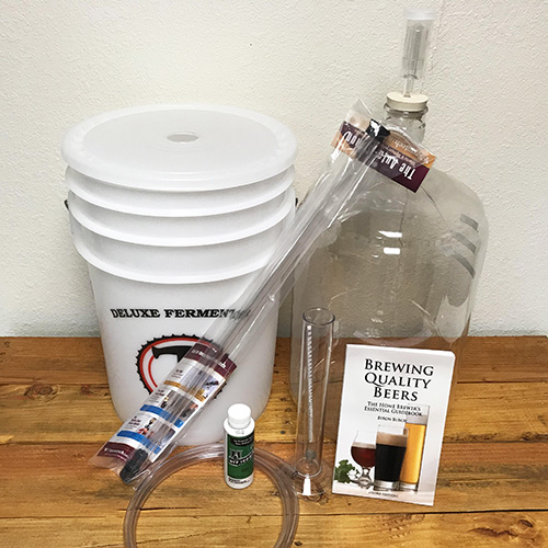Beer Fermentation Kit for 5 Gallons - Plastic