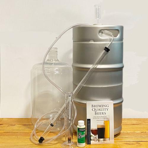 Beer Fermentation Kit for 5 Gallons - Sanke Keg Edition
