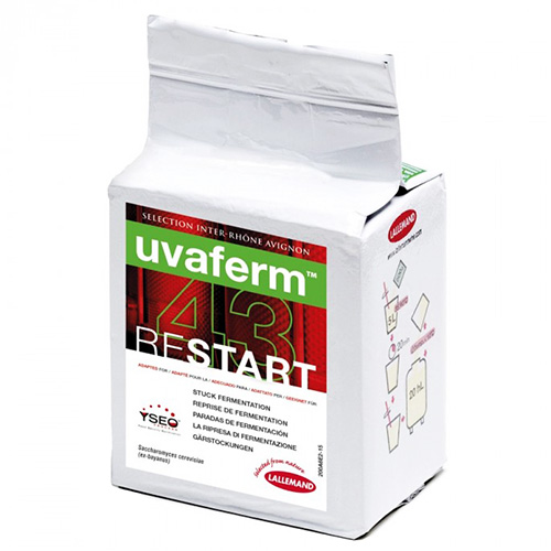 Uvaferm 43 RESTART - 500 g - Bulk Wine Yeast