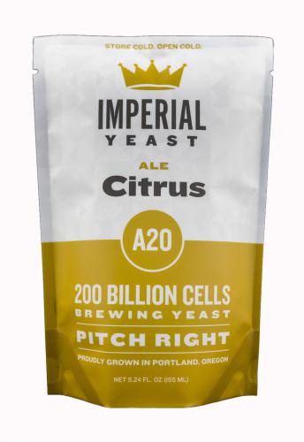 A20 Citrus Wild Saccharomyces Yeast from Imperial Yeast
