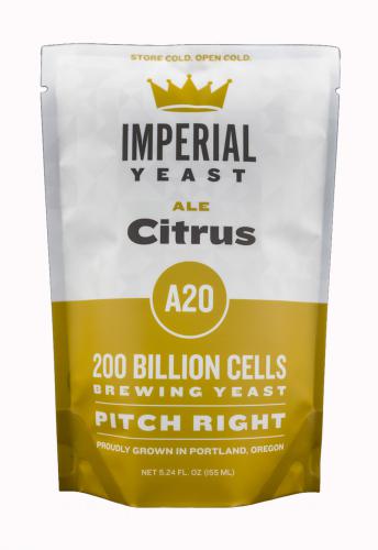 DISCONTINUED - A20 Citrus Wild Saccharomyces Yeast from Imperial Yeast