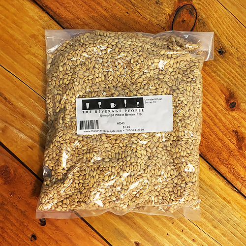Unmalted Wheat Berries 1 lb.