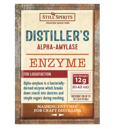Alpha Amylase Enzyme by Still Spirits - 12 g - Treats up to 6.6 Gallons