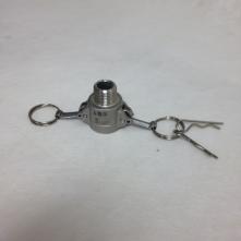 Cam and Groove Coupling, Type B, Male 1/2 NPT to Female Adapter