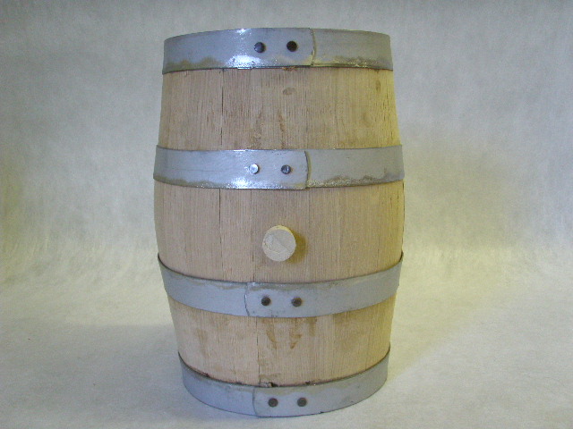 DISCONTINUED - Charred American White Oak Barrel - SCC (Sap Clear Charred) - Gibbs Brothers - 3 gallons