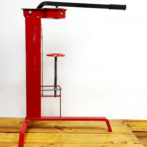 Corker - Fixed Leg Floor Model - Red painted model.