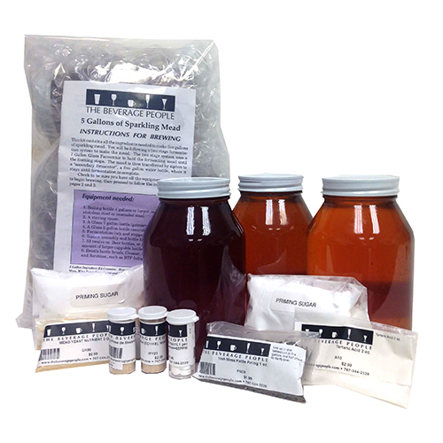 DISCONTINUED - Sparkling Mead Ingredient Kit - 5 gallons