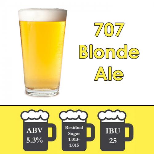 707 - American Blonde Ale - All Grain Beer Kit - 5 Gal
