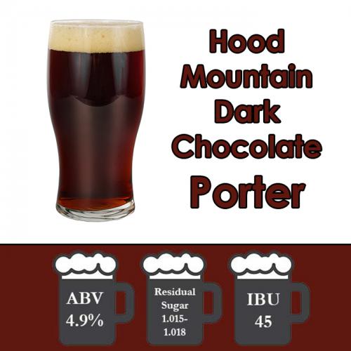 DISCONTINUED - Hood Mountain - Dark Chocolate Porter - Partial Mash Extract Beer Kit - 5 Gal