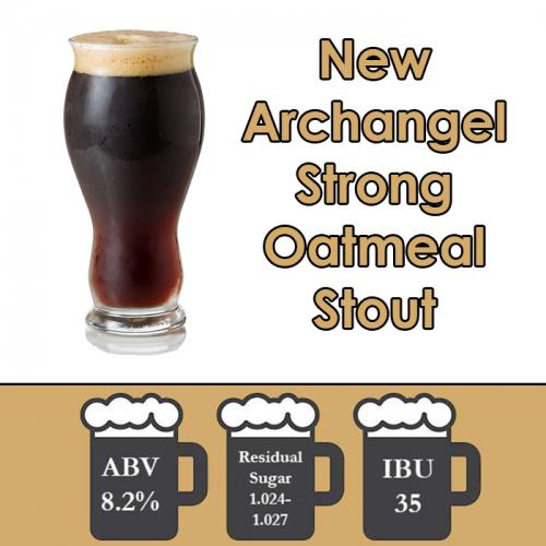 New Archangel - Strong Oatmeal Stout - Partial Mash Extract Beer Kit - 5 Gal