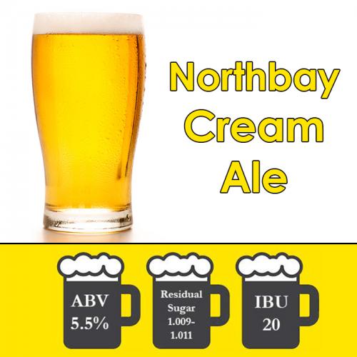 DISCONTINUED - Northbay - Cream Ale - All Grain Beer Kit - 5 gal