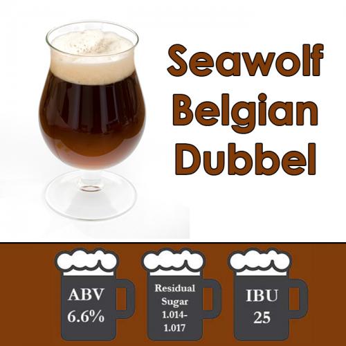 Seawolf - Belgian Dubbel - Partial Mash Extract Beer Kit - 5 Gal