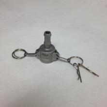 Cam and Groove Coupling, Type C, 1/2 Hose Barb to Female Adapter