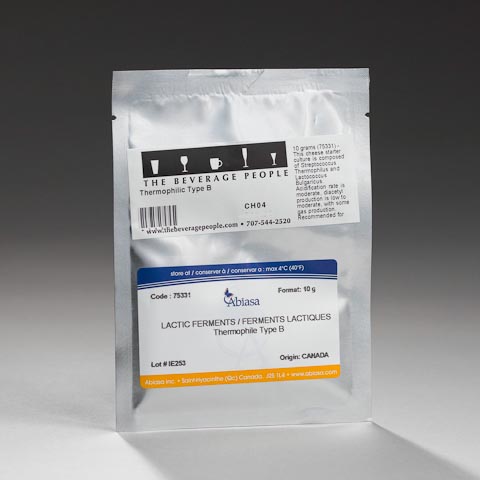 DISCONTINUED - Thermophilic Culture - Type B - 1 DOSE