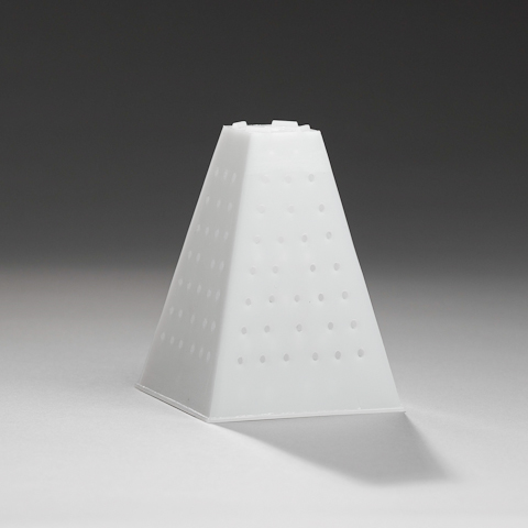 Cheese mold - Pyramid (1.25 Base x 3.5 Top x 4.9 H)