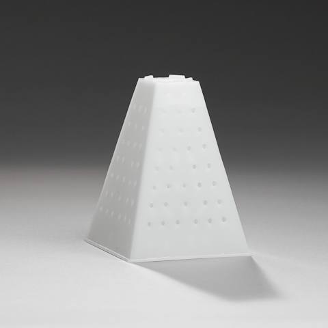 DISCONTINUED - Cheese mold - Pyramid (1.25 Base x 3.5 Top x 4.9 H)