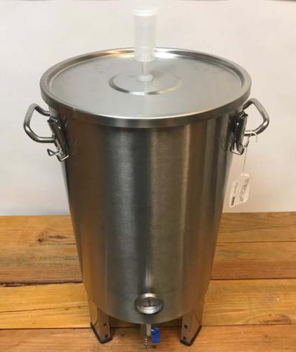 Conical Fermentor - Stainless Steel - 8.5 gallons - 32 liter