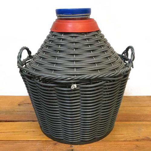 DISCONTINUED - Glass Demijohn - 34 Liter - 9 Gallon - Wide Mouth