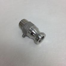 Cam and Groove Coupling, Type F, Male 1/2 NPT to Male Adapter