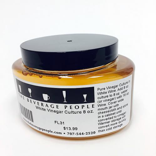 UNAVAILABLE WITH UNKNOWN ETA - White Wine Vinegar Culture - 8 oz.