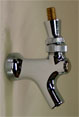 Beer Faucet Head, Chrome - includes handle