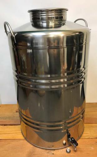 UNAVAILABLE WITH UNKNOWN ETA - Economy Fusti - 100 Liter  Stainless Tank - Type A