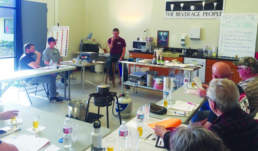Beginning Brewing with Beer Style and Faults Tasting, Saturdays, March 4 and 11, 2017. 1 - 4 PM