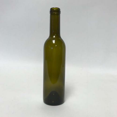 UNAVAILABLE WITH UNKNOWN ETA - 375 mL Antique Green Bordeaux Wine Bottles, Push-Up - Single or Pack of 20