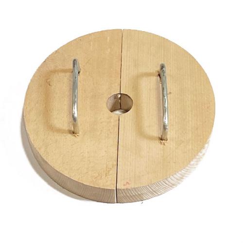 Half Moon Pressing Plates - For 35 cm Press - Set of 2