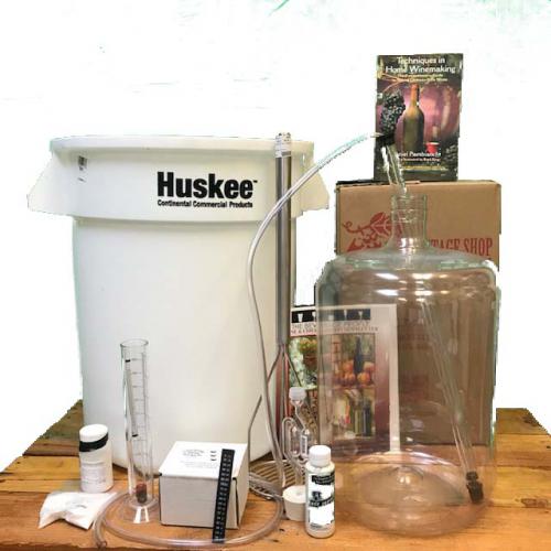 Harvest Essentials™ Red Winemaking Fermentation Kit - Equipment & Supplies - 6 Gallons Wine Capacity
