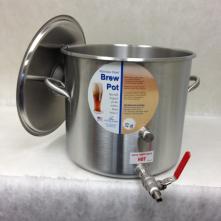 32 qt. Polarware Stainless Boiling Pot with Lid