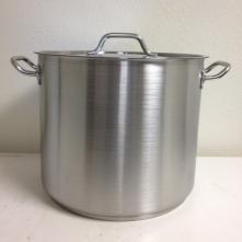 CLOSEOUT - Kettle- 32 qt.Heavy Duty Stainless Steel with Lid