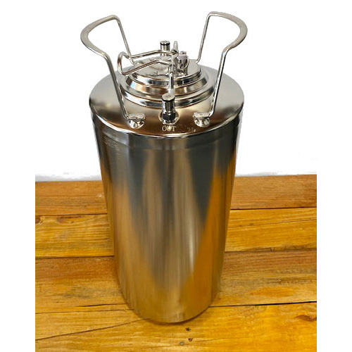 UNAVAILABLE WITH UNKNOWN ETA - Ball Lock Keg - 5 gallons - Stackable Handle Design