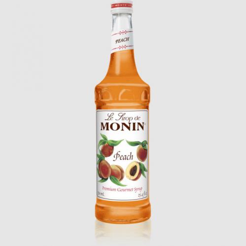 CLOSEOUT - Monin Syrup - Peach Flavor - 750 ml