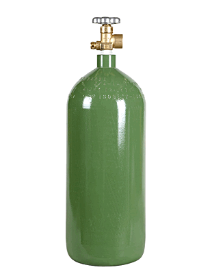 DISCONTINUED - Nitrogen Tank with Nitrogen Gas - Filled - 19 cuft - 3360 PSI