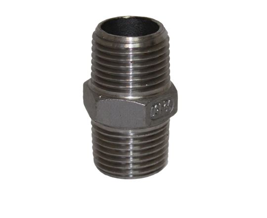 1/2 BY 1 1/2 T304 - NIPPLE Stainless Steel