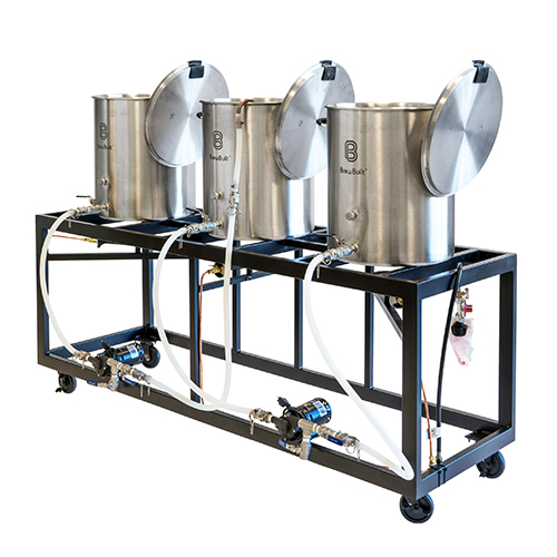 DISCONTINUED - The Iron Forge Horizontal Craft Brewery - Frame with Plumbing and Burners