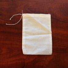 Muslin Hop Bag for Pellet Hops with drawstring - 5