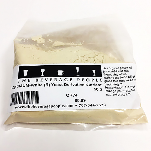 OptiMUM-White (R) Yeast Derivative Nutrient 50 g