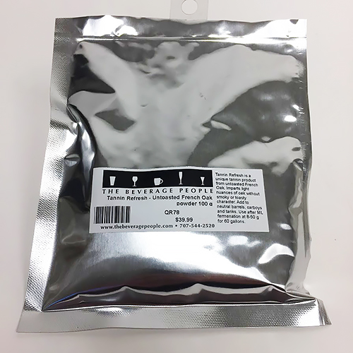 Tannin Refresh - Untoasted French Oak powder 100 g